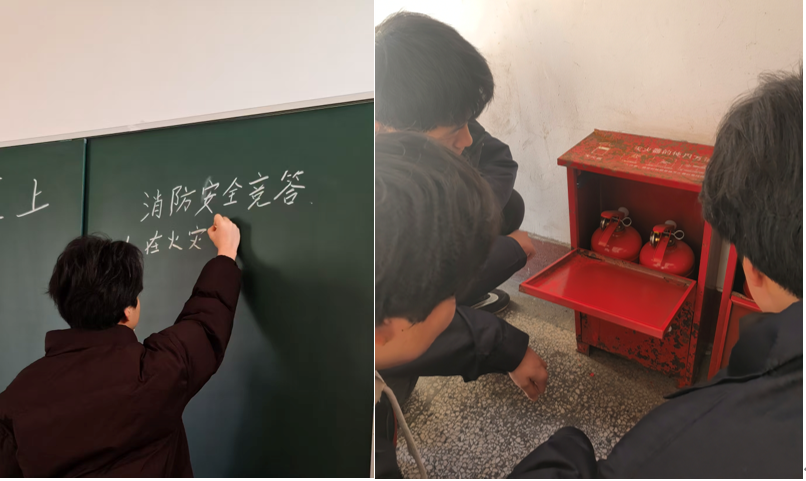 消防安全教育进校园，构建校园“防火墙”