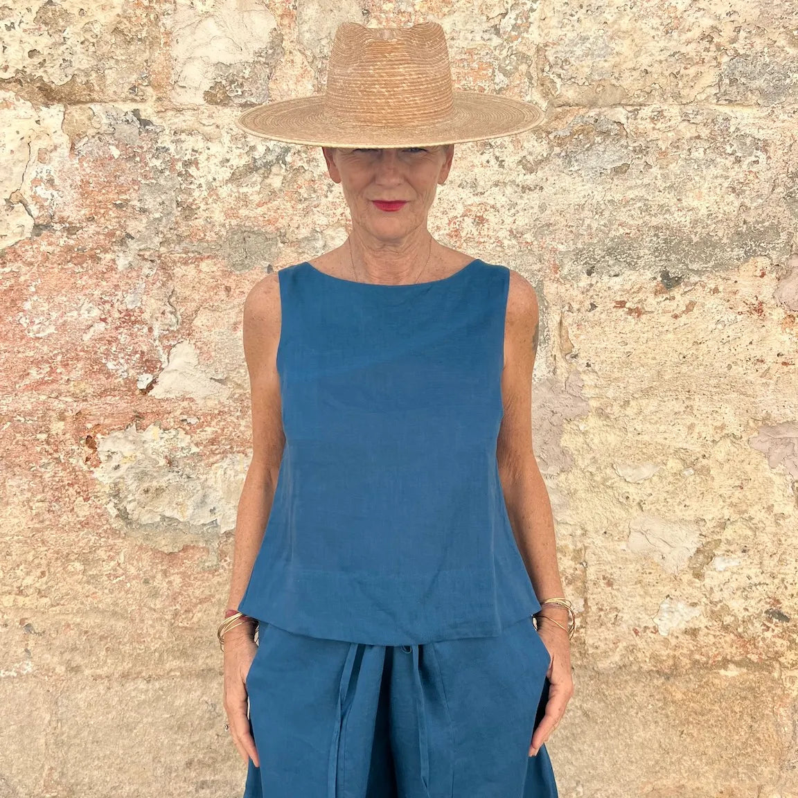 Overleap Top Linen – Dadihouse