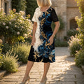 Floressa – 3D Floral A Line Summer Dress