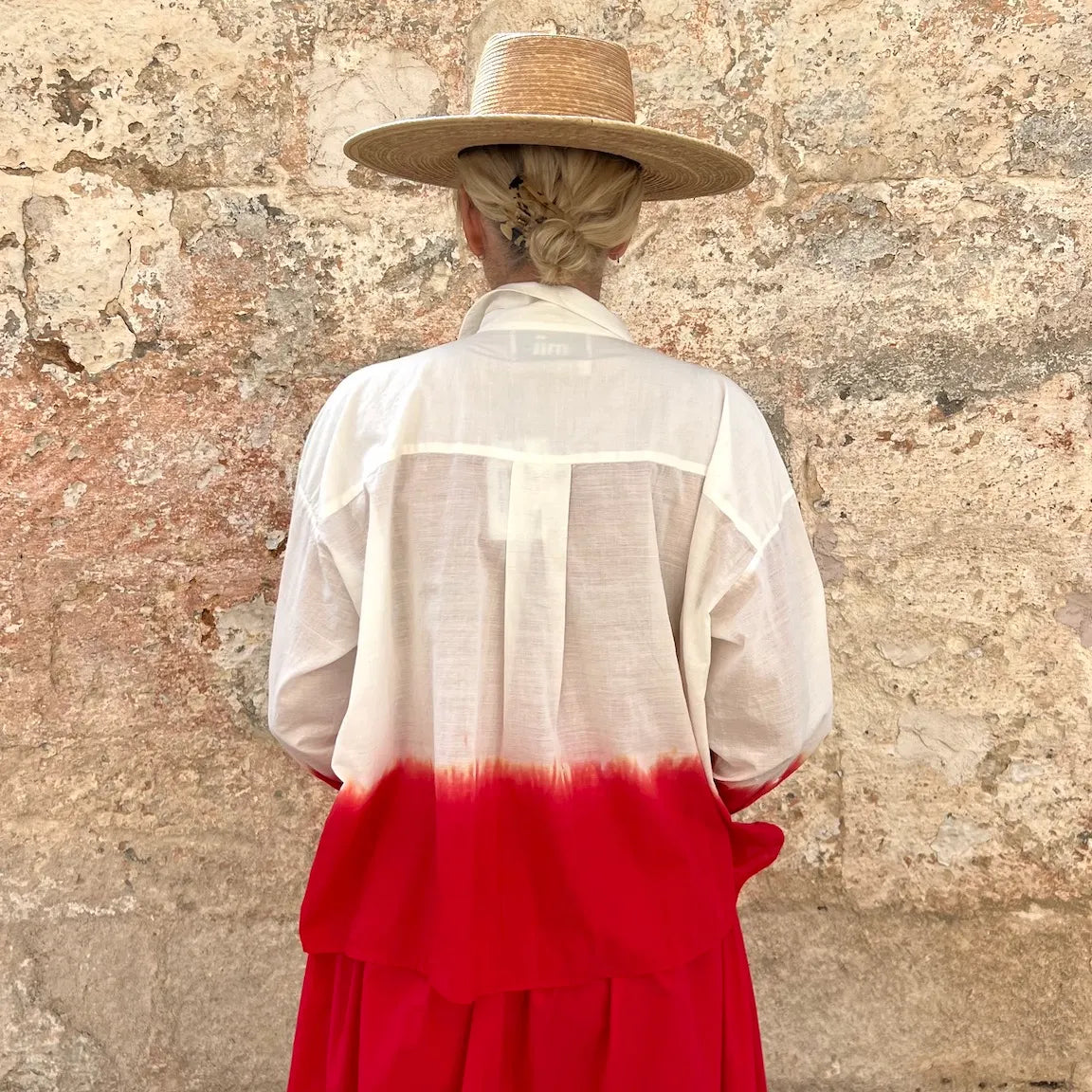 Mii Greta Shirt Dip Dyed – Dadihouse
