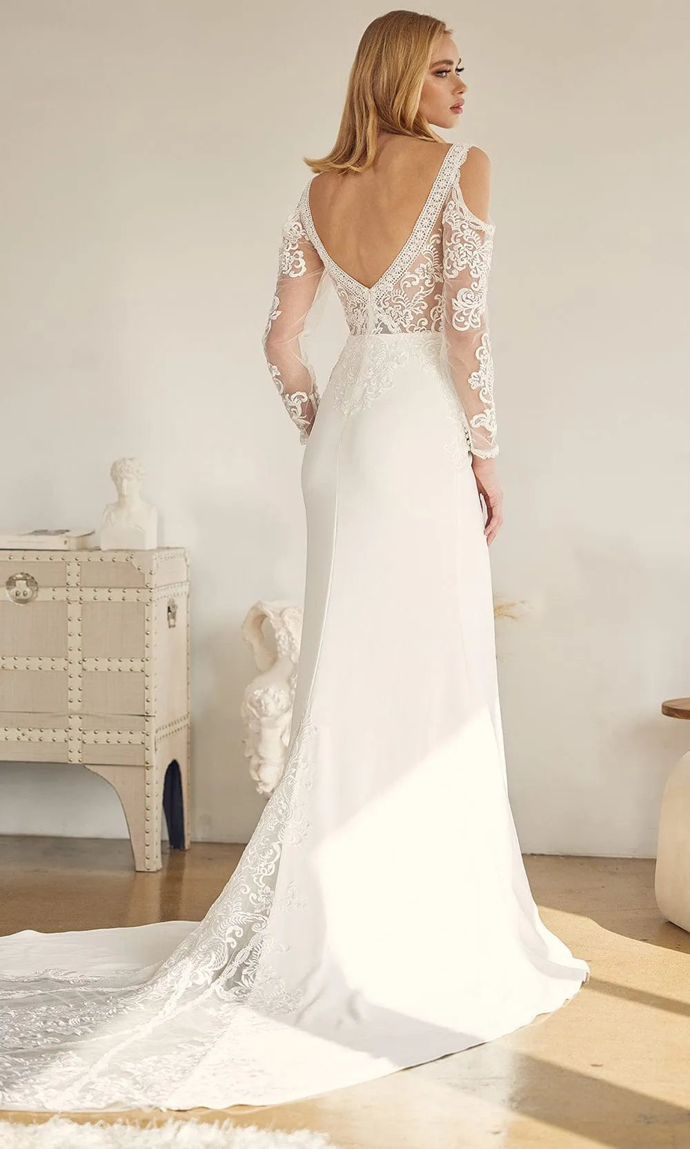 Nox Anabel Bridal JE916 - Long Sleeve Bridal Gown
