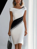 Gradient Print Bodycon Dress