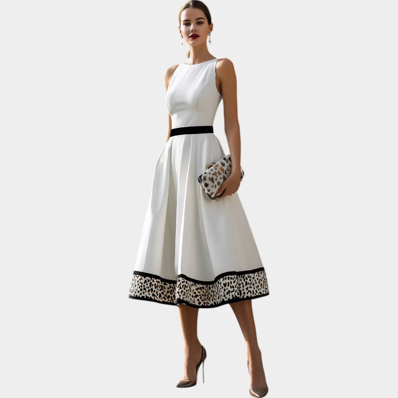 Effortless Evening Midi Dress