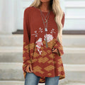 Japanese Koi Dragonfly Wave Art Print Casual Tunic