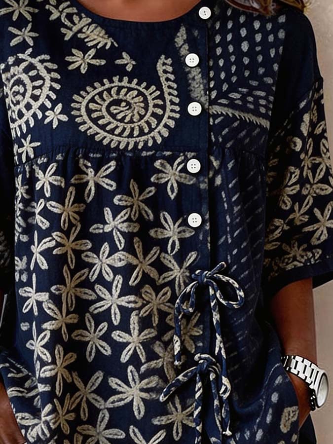 Women'S Casual Printed Shirt