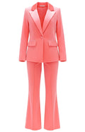 Velvet Suit Coral Pink