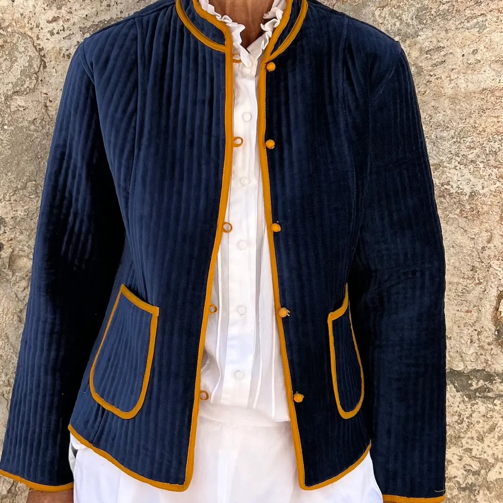 Velvet Short Jacket – Dadihouse