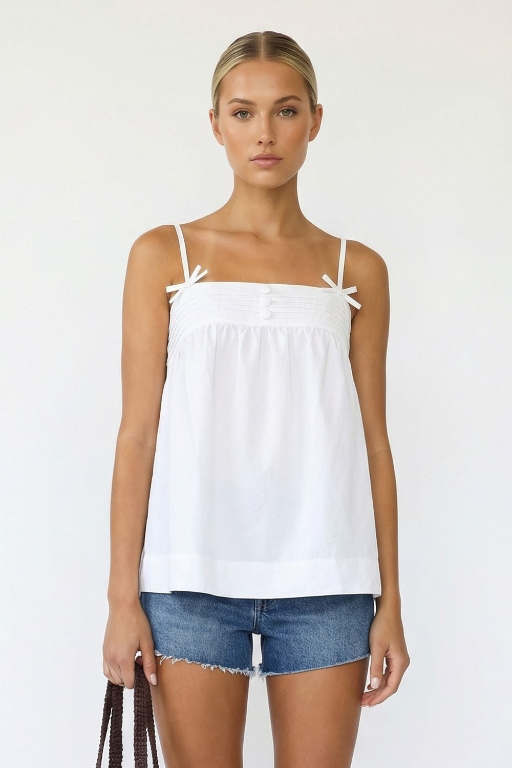 CUMBERBUND YOKE TANK TOP
