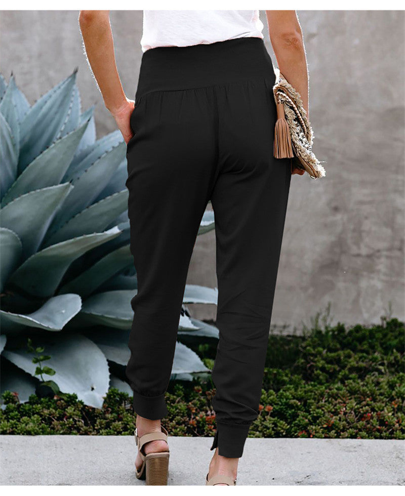 Hot and Bothered Pocketed Cotton Joggers