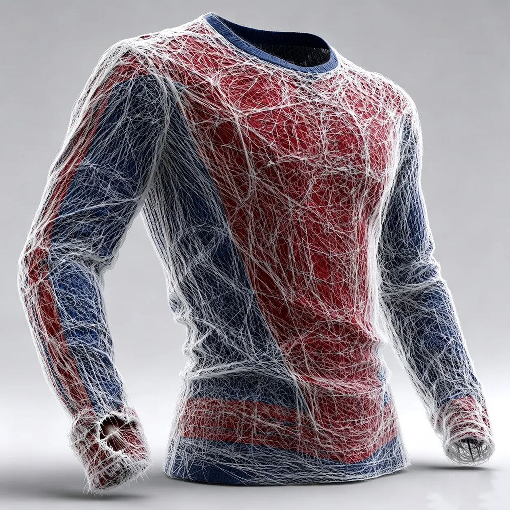 Men's Movie-inspired Casual Pattern Long-sleeve T-shirt