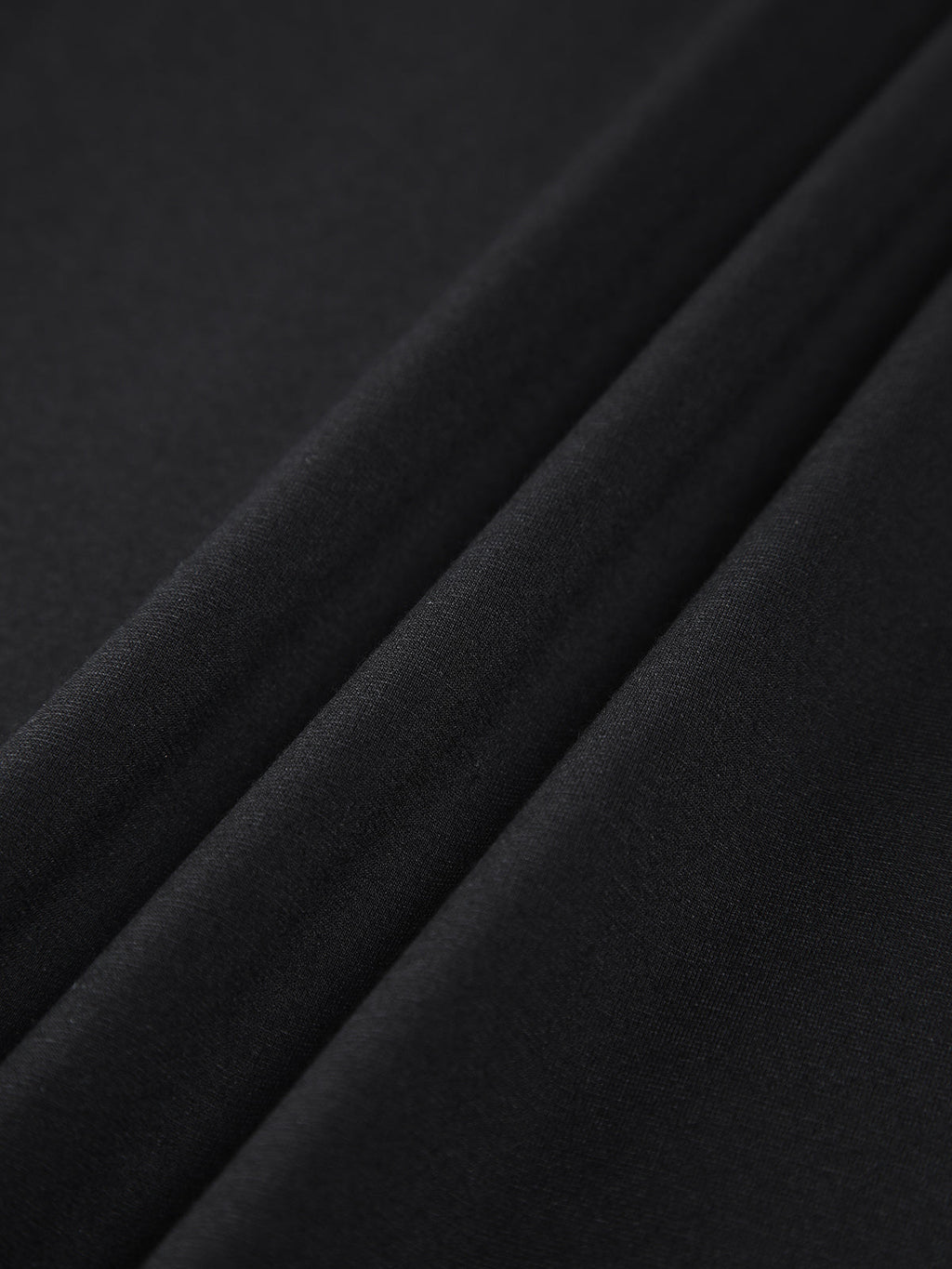 Mockneck Oblique Cutout Rib Long Sleeve Short Dress