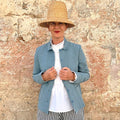 ApuntoB Jacket 1846 – Italian Linen Cotton Cropped Boxy Jacket