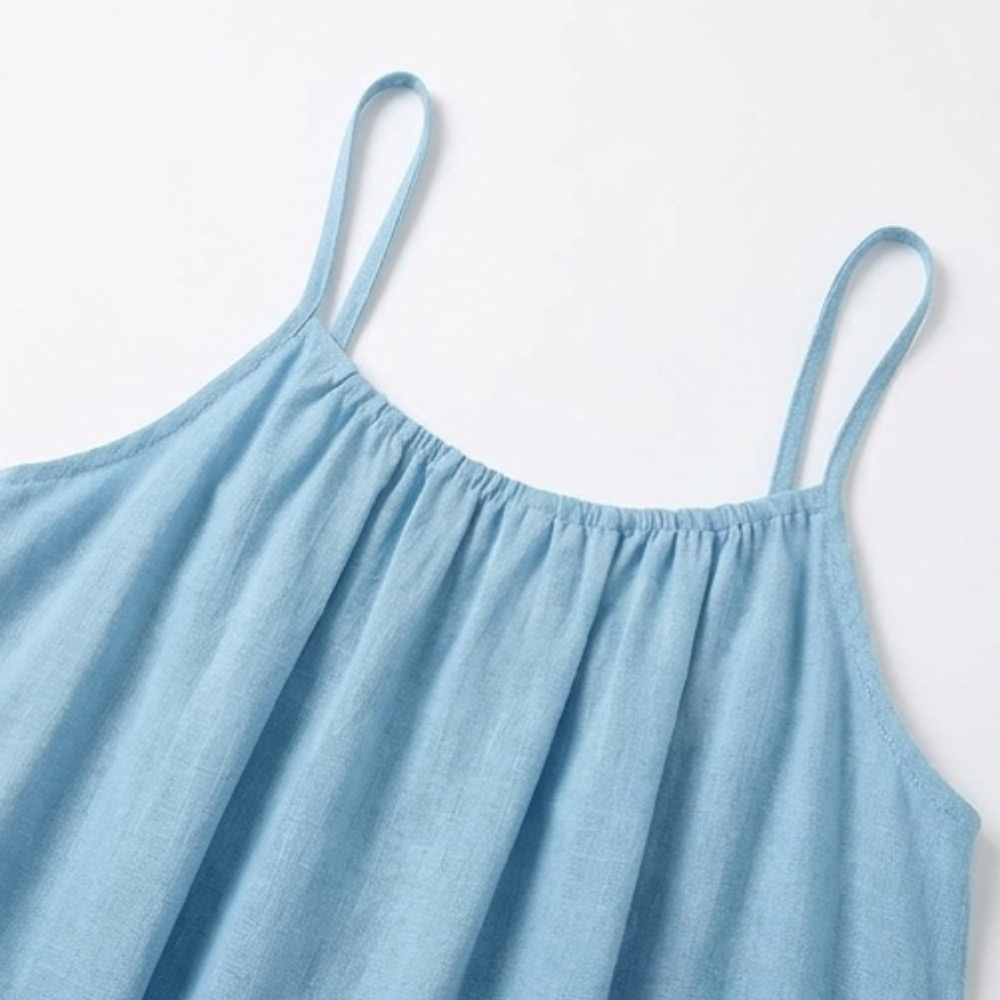 Summery Open-Back Sundress for Easy Summer Days