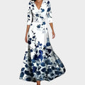 Elegant Wrap Maxi Dress
