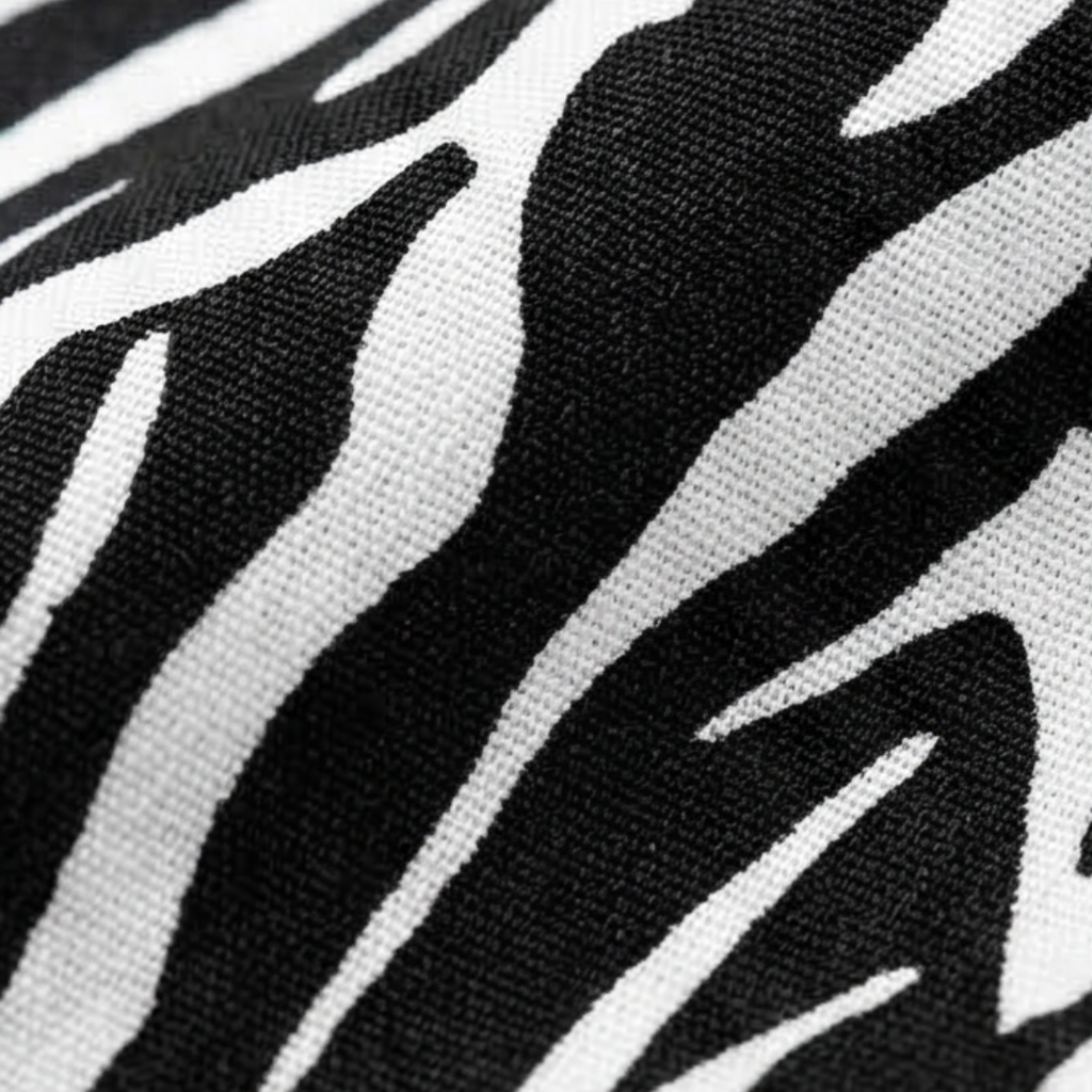 Vivara – Patchwork Zebra Print Maxi Dress for Women