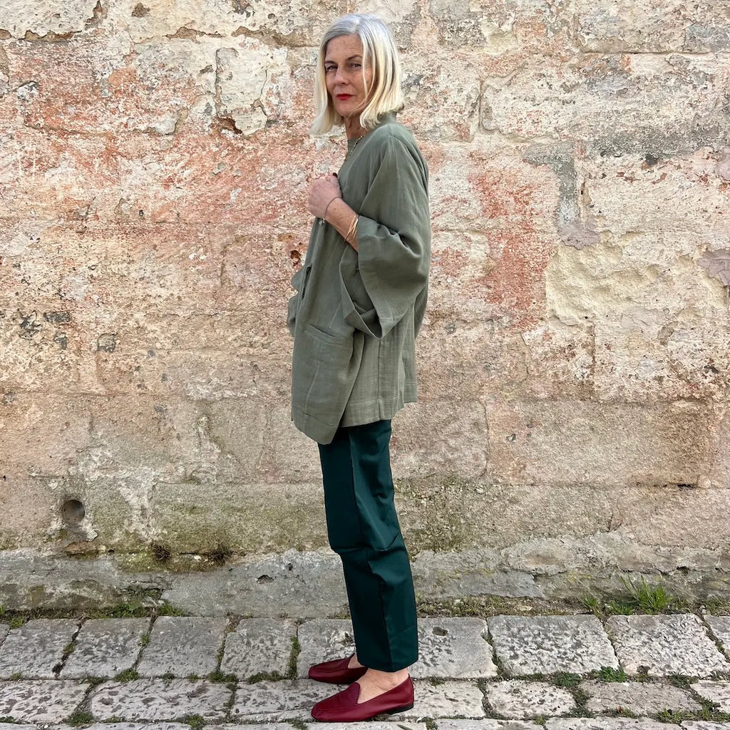 Cotton Gauze Kimono Jacket – Dadihouse