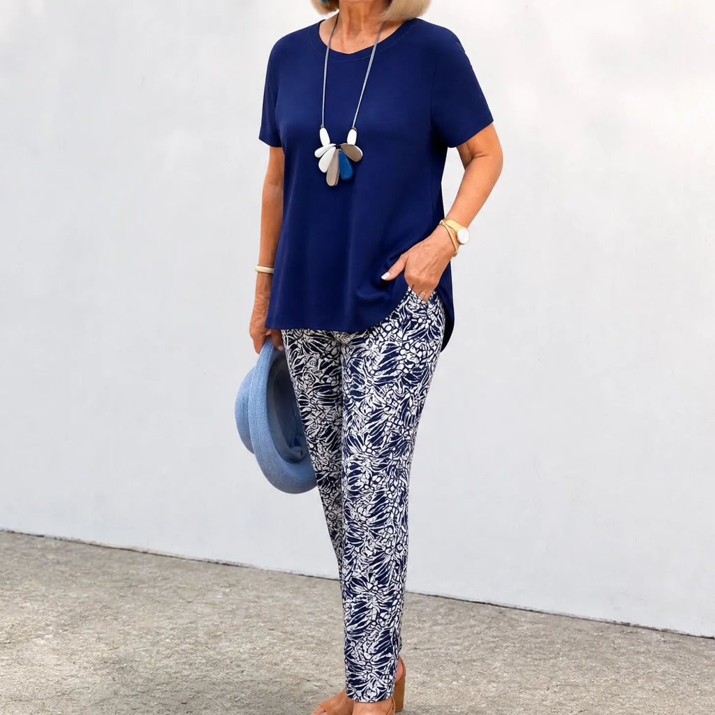 Helen – Women's Effortless Coastal Two-Piece Set
