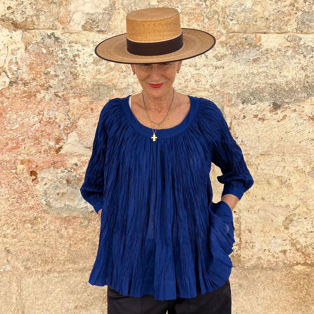 Crinkle  Cotton Top – Dadihouse
