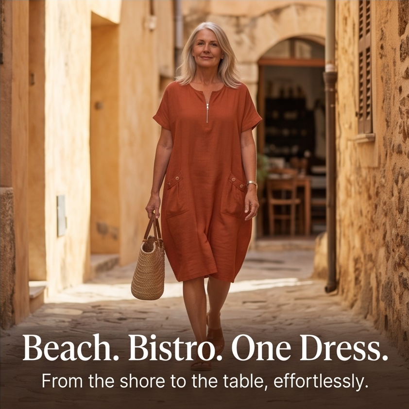 Solenza – Breezy Summer Dress with Pockets