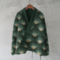Japanese Style Uchiwa Inspired Design Kimono