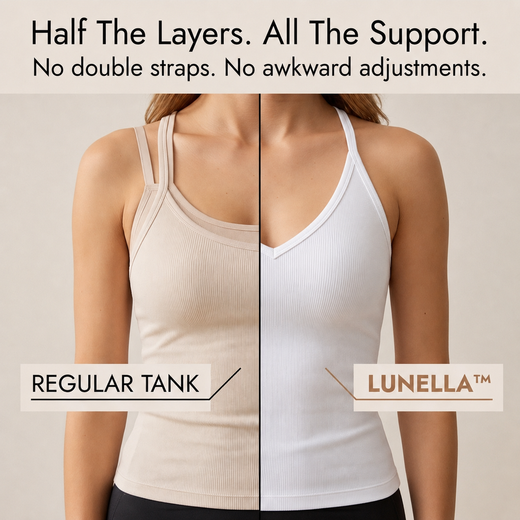 Lunella – Women's Ribbed V-Neck Tank