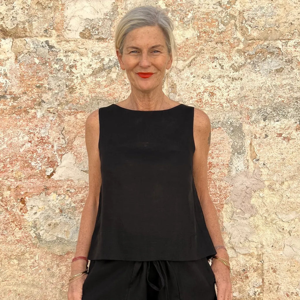 Overleap Top Linen – Dadihouse