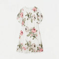 Floressa – Women's Floral Chiffon Midi Dress
