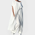 Set with Top and Trousers in a Solid Colour with a DÃ©colletage