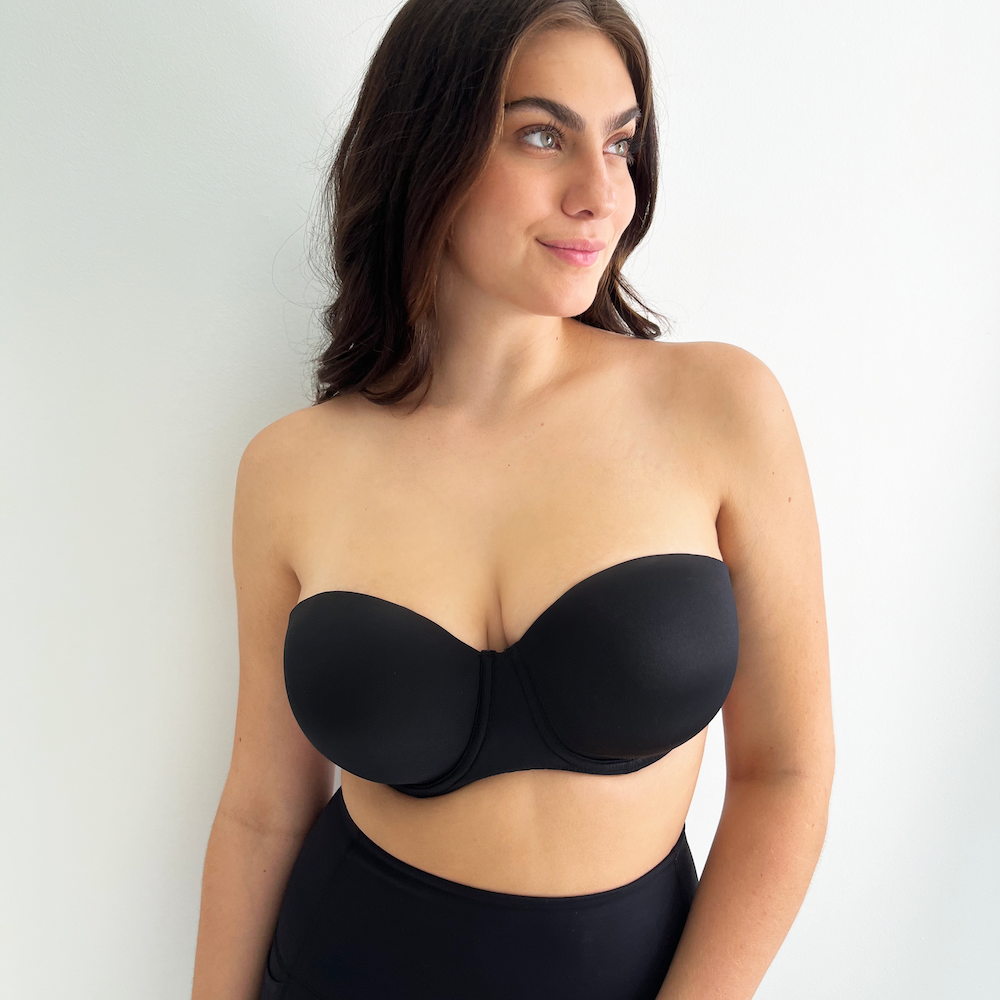 Parisian Pinstripes Underwire Bra Set