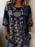 Women'S Casual Printed Shirt