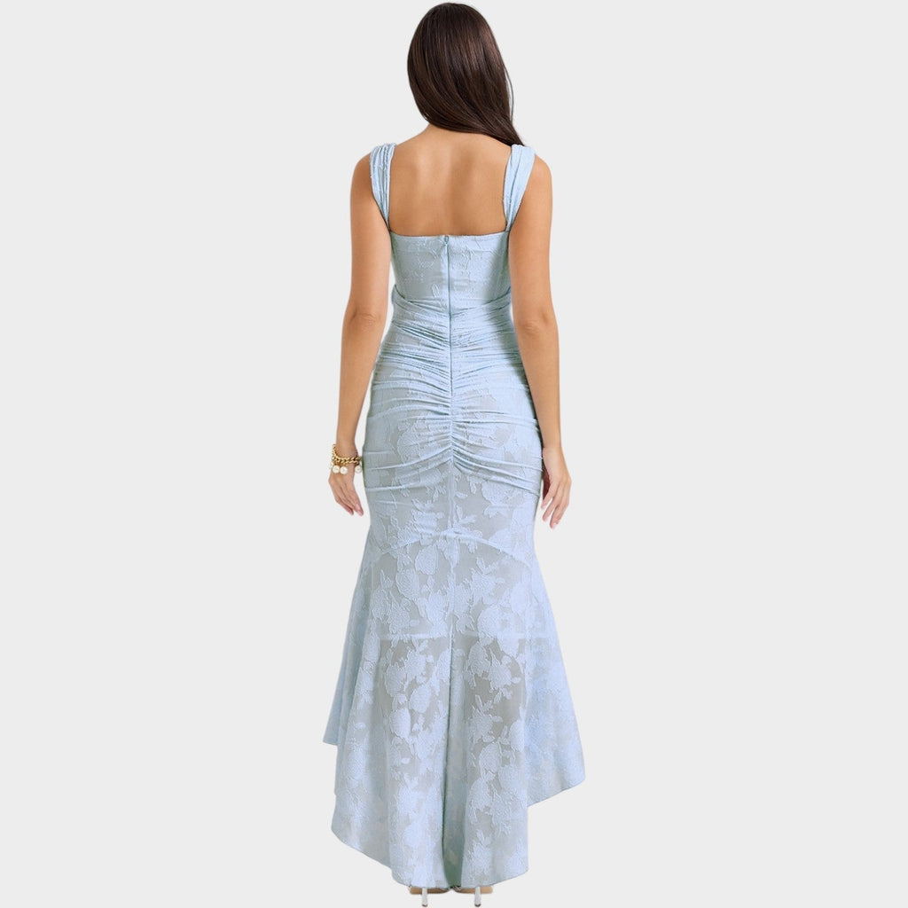 Elegant Sculpted Midi Dress