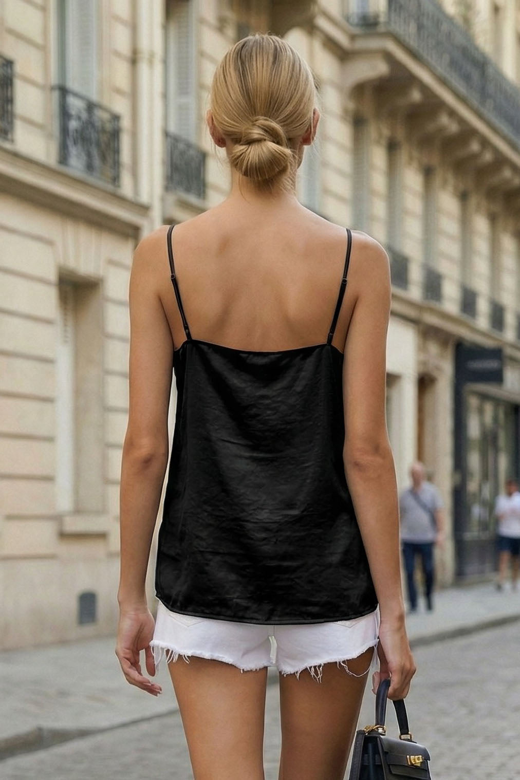 VINTAGE EYELASH LACE CAMISOLE TOP