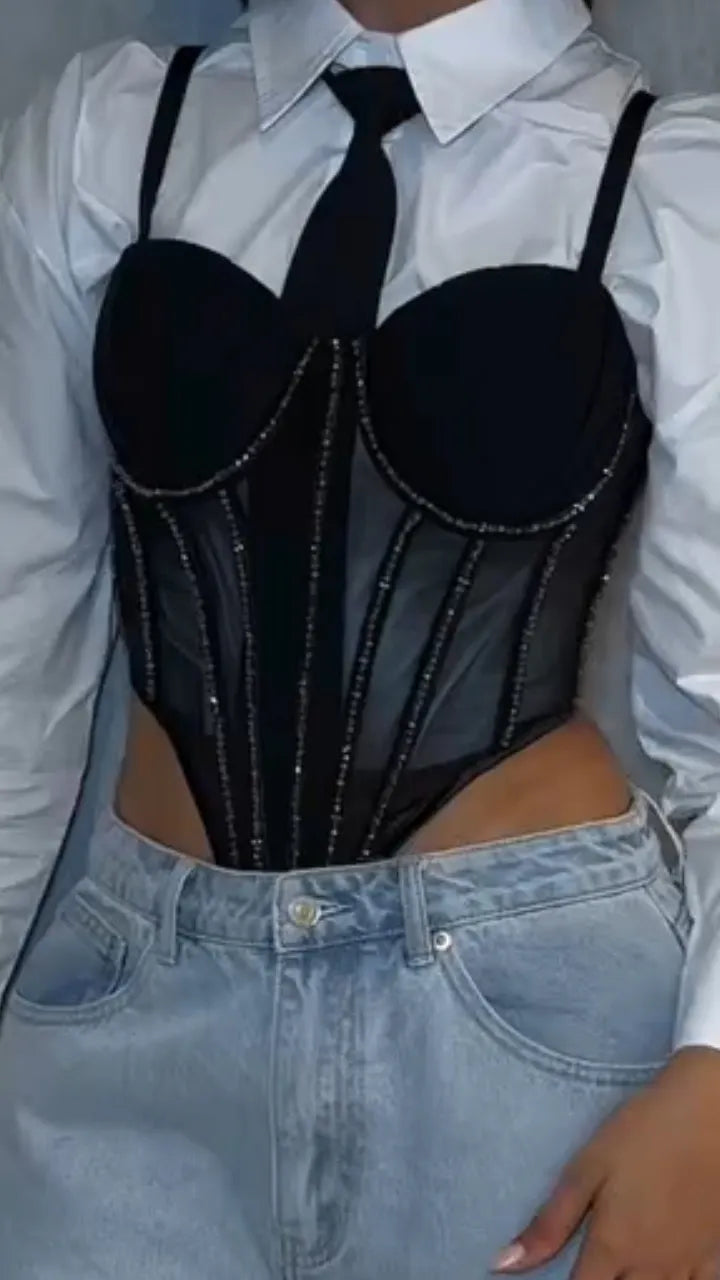 Women Camisole Fishbone Vest