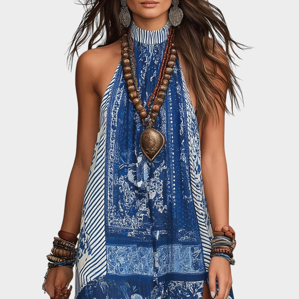 Coastal Breeze Boho Maxi Dress