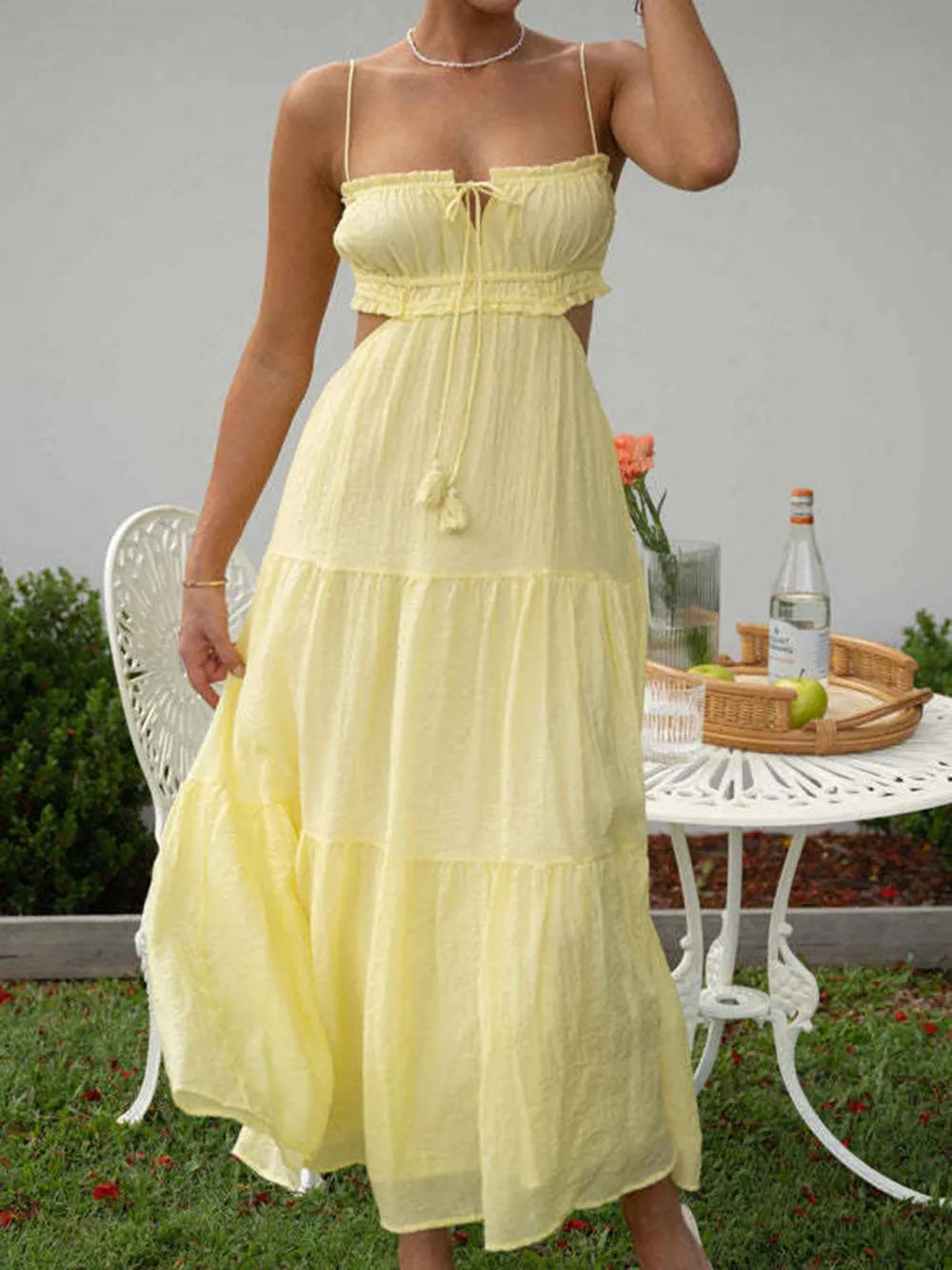 Magical Moments Maxi Dress Yellow
