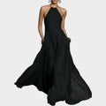 Halter Flow Maxi Dress