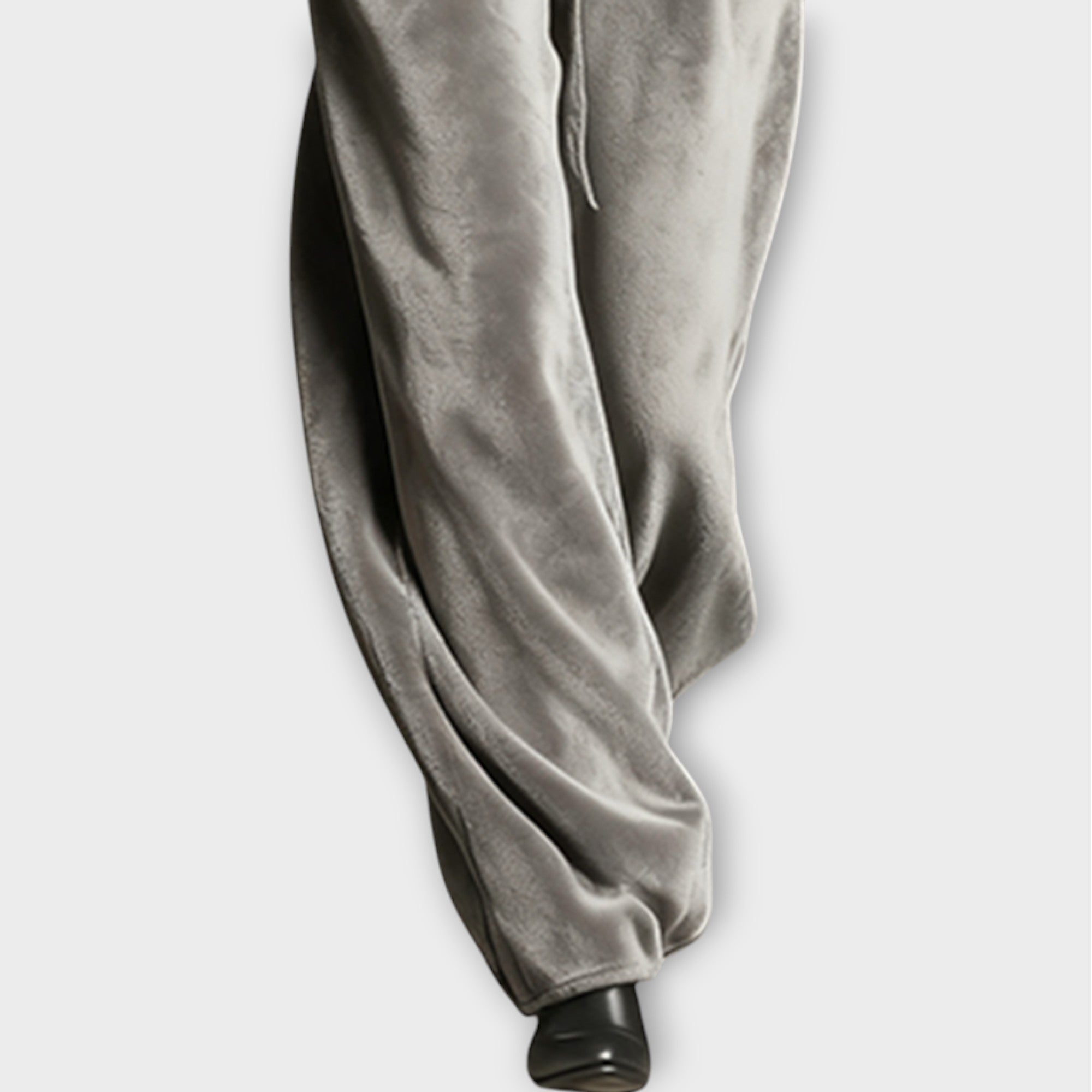 Velour Zip-Up Lounge Jumpsuit