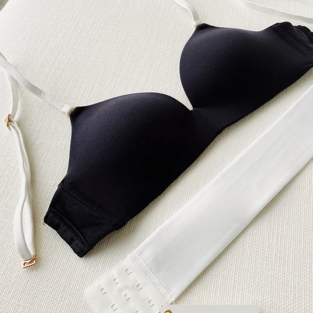 Miami White Silky Back Band