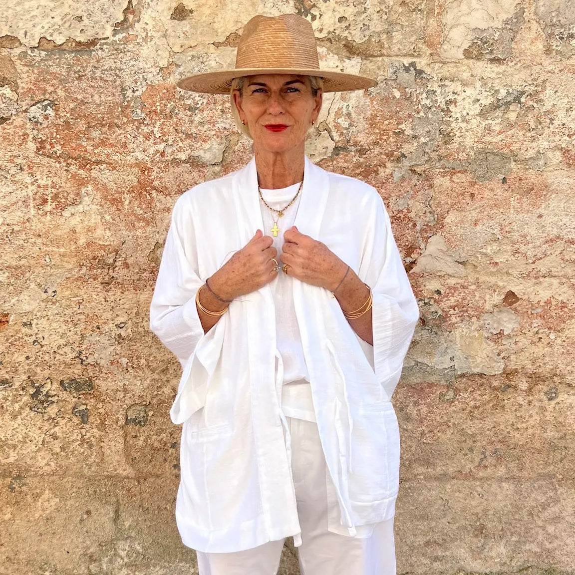 Cotton Gauze Kimono Jacket – Dadihouse