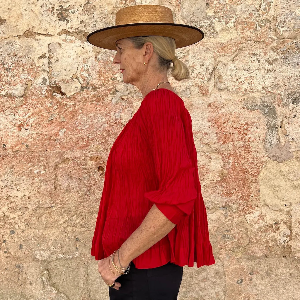 Crinkle  Cotton Top – Dadihouse