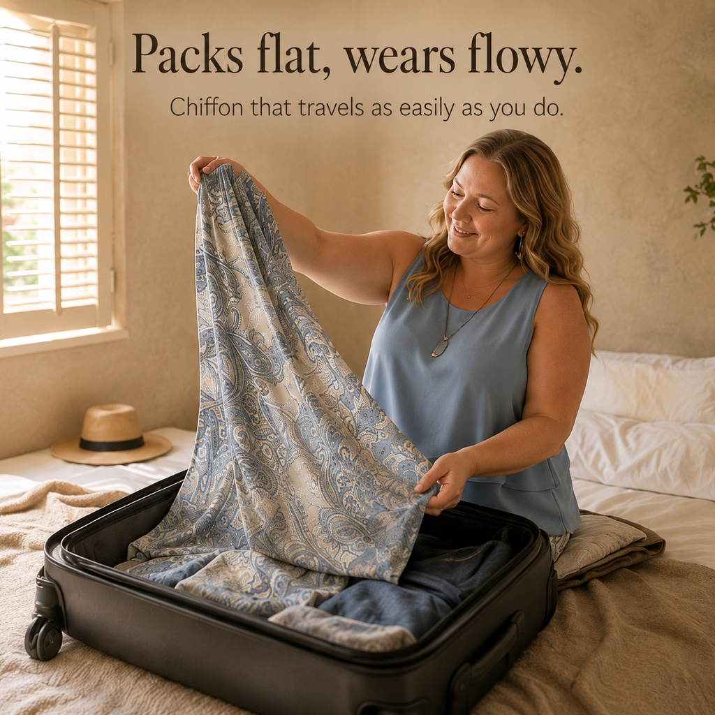 Sereluna – Plus Size Paisley Two-Piece Set