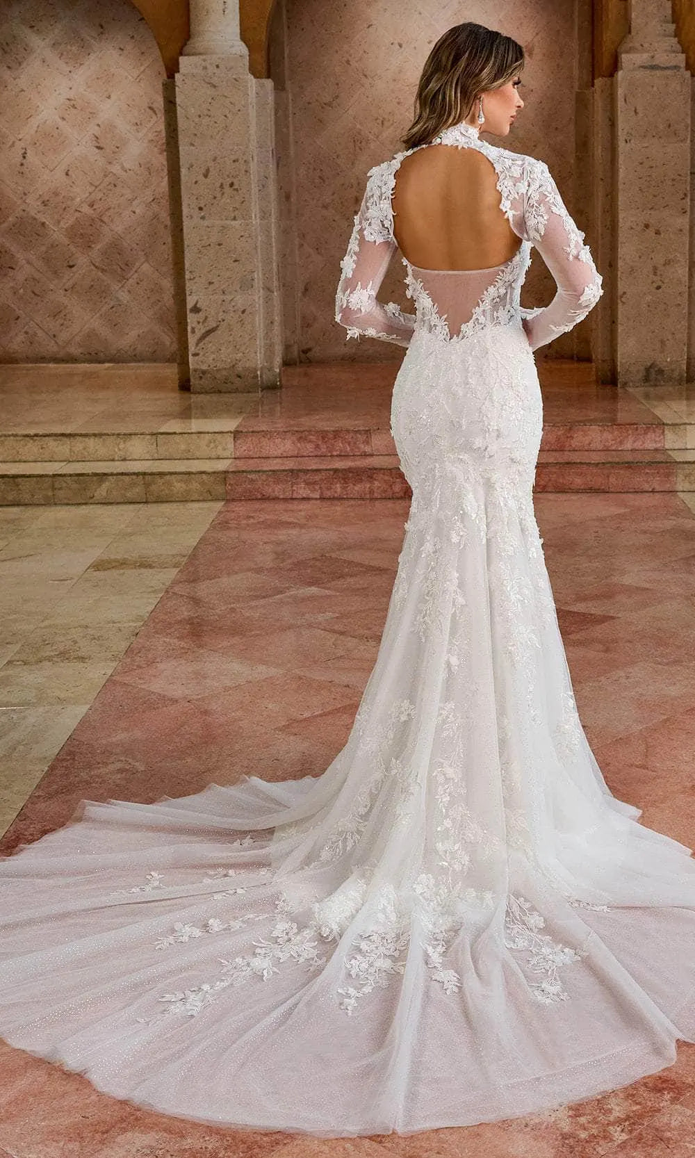 Rachel Allan Bridal RB5065 - Sweetheart Neck Mermaid Wedding Gown