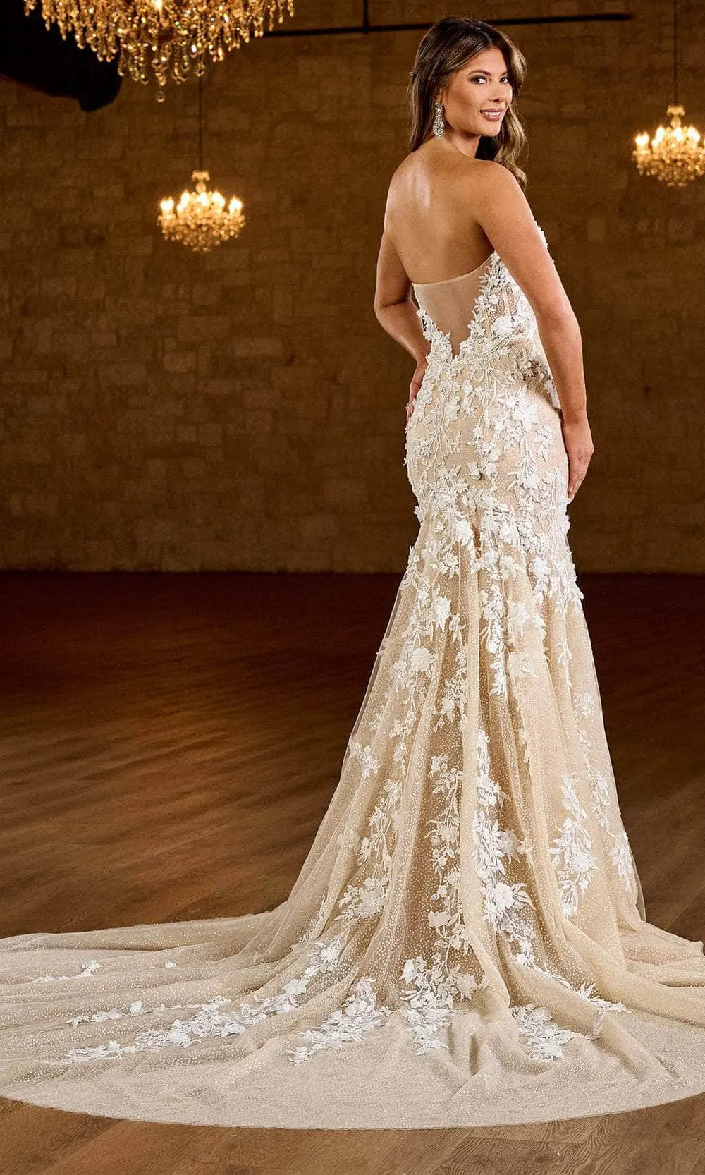 Rachel Allan Bridal RB5065 - Sweetheart Neck Mermaid Wedding Gown