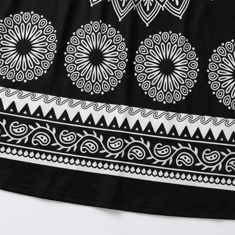 Mandara – Bohemian Mandala Maxi Dress