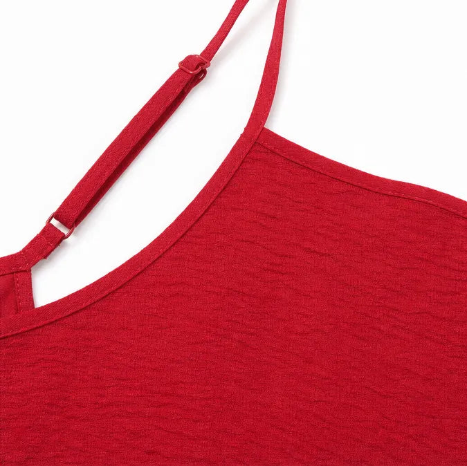 Marelle – Linen-Look Maxi Slip Dress