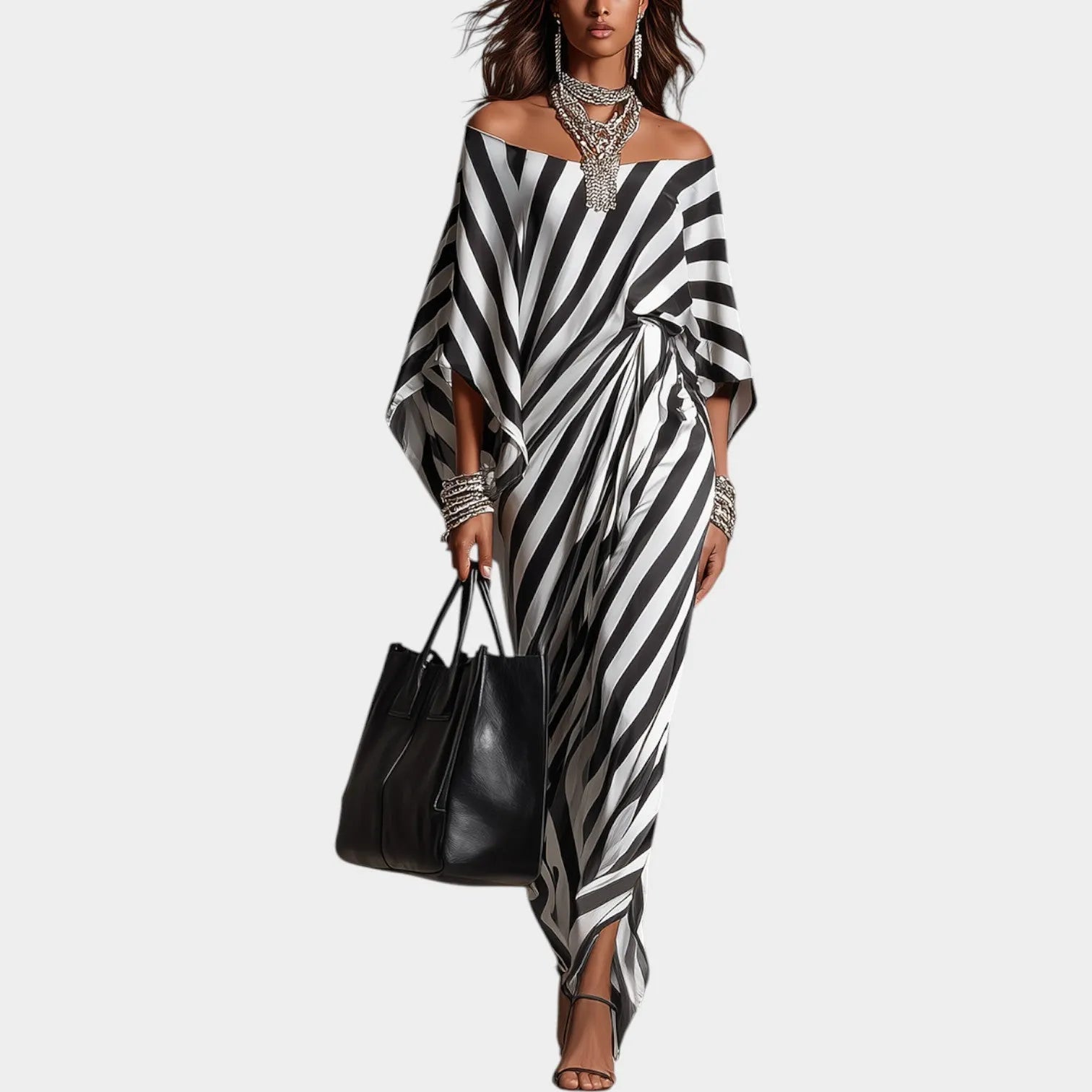 Glam Off Shoulder Gown