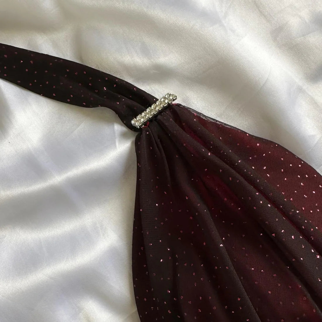 Burgundy red/indigo/navy blue shiny elegant strappy long tulle ball gown evening dress birthday party dress