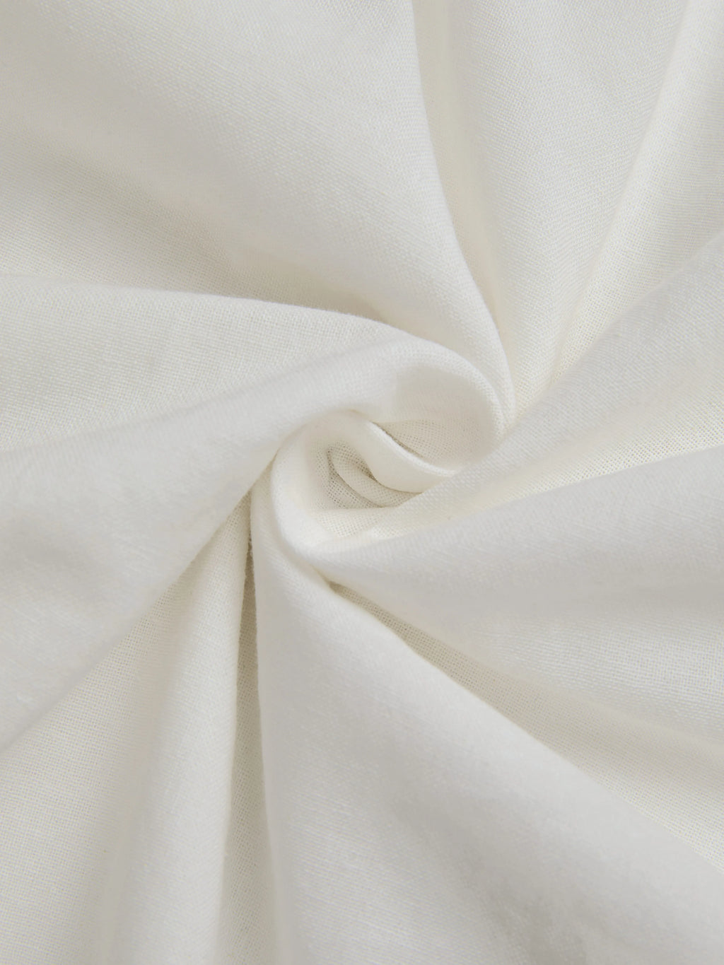 Cotton Shirt, Short Sleeves, Lapel Collar, Button Design, French Vintage, White