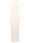 Sequin Maxi Dress Ivory