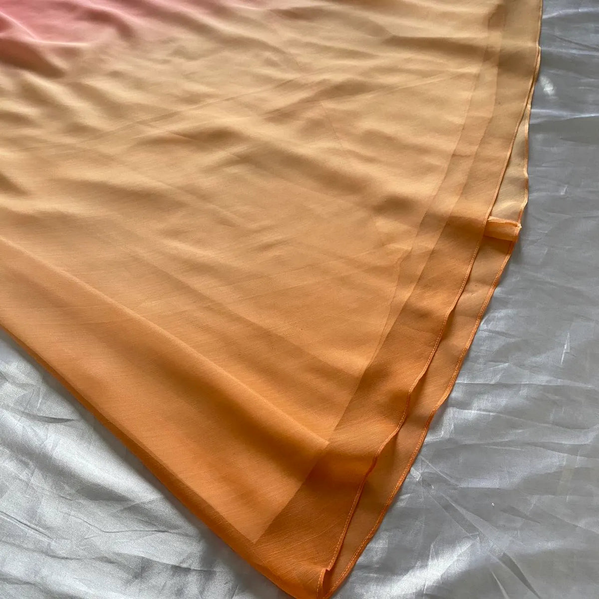 Women's Pink and Orange Dress